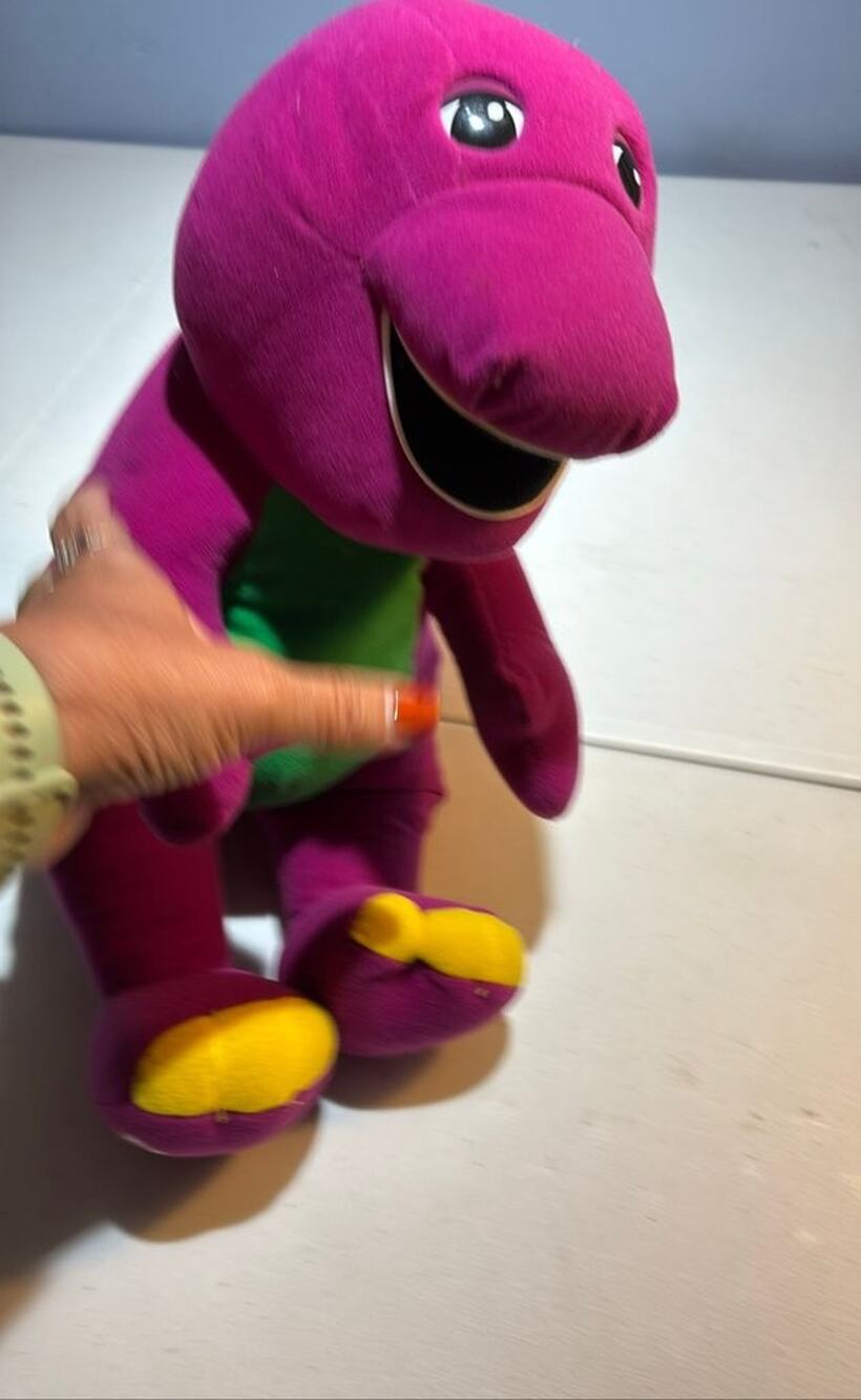 Barney the Dinosaur 16” Plush Toy by Lyons Partnership